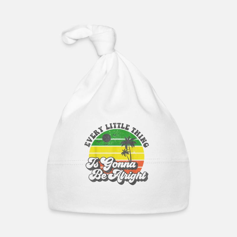 Every little thing will be fine Jamaica Organic Baby Cap