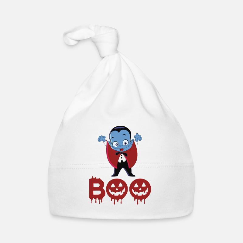 Vampire Halloween Organic Baby Cap