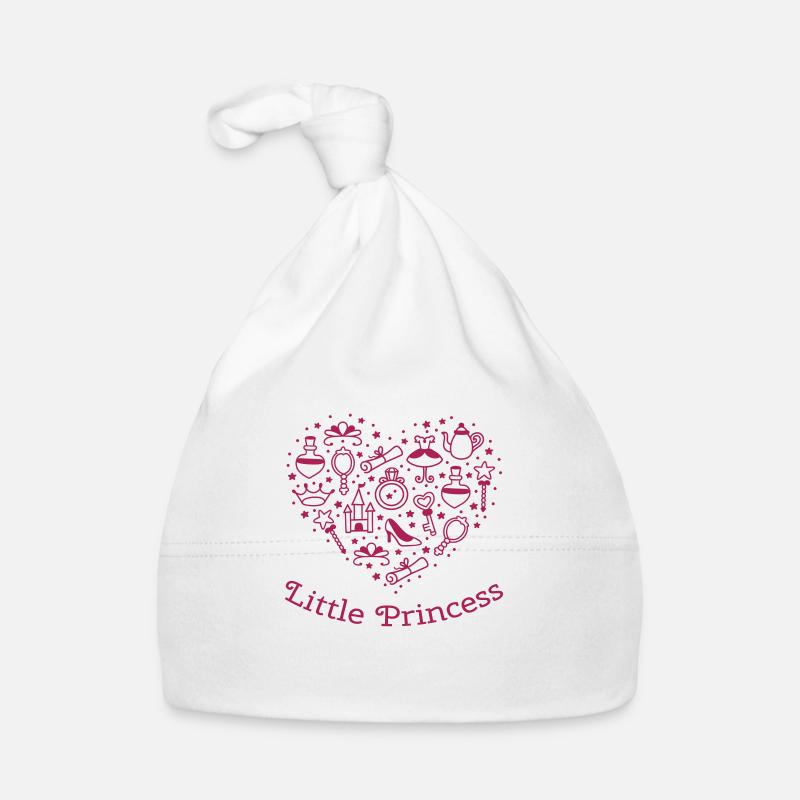Little Princess - Bonnet bio Bébé - blanc
