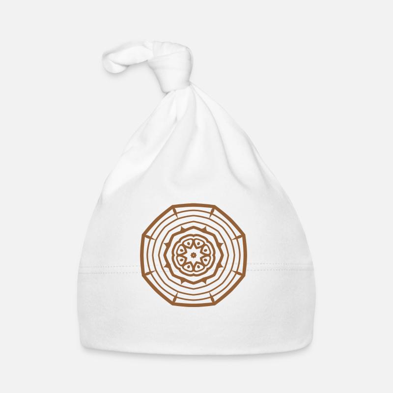 mandala Organic Baby Cap