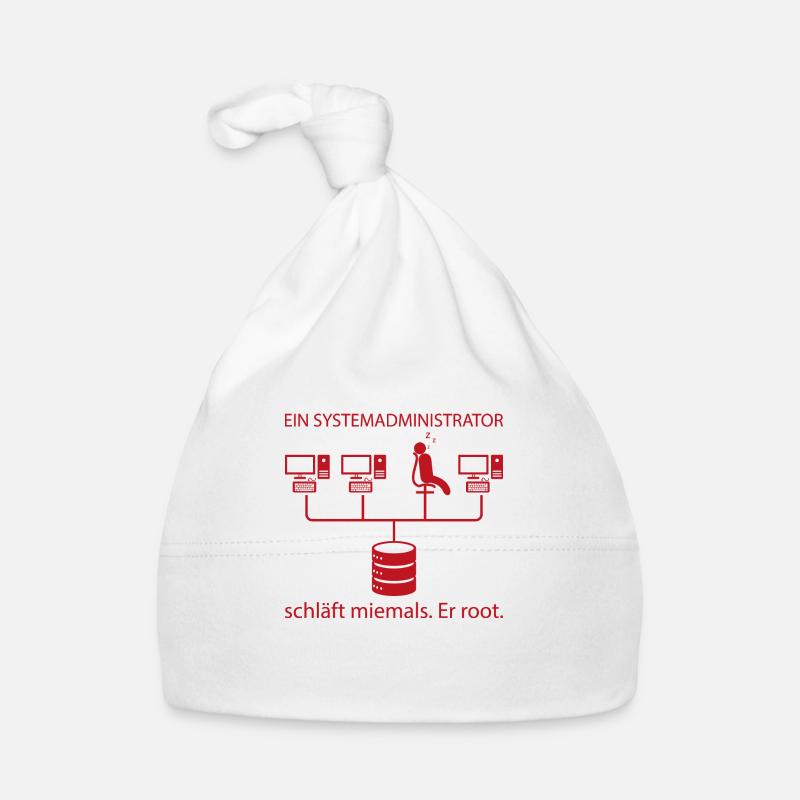 Systemadministrator Programming Geschenk Baby Bio-Mütze
