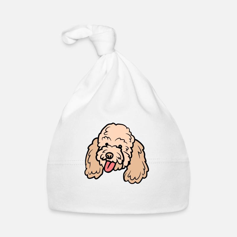 Netter Hund Baby Bio-Mütze