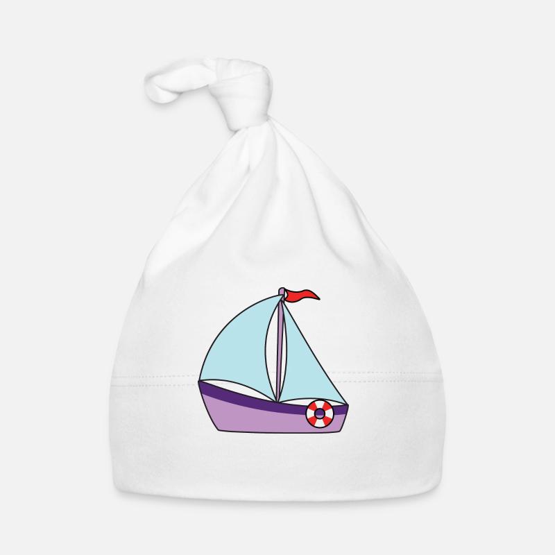 Segelboot Baby Bio-Mütze
