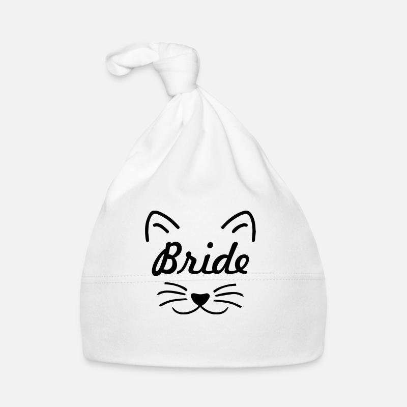 Bride Katze Ehe Geschenk Bräutigam Hochzeit Baby Bio-Mütze