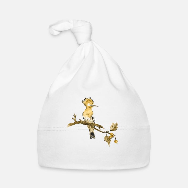Oiseau coloré Bonnet bio Bébé