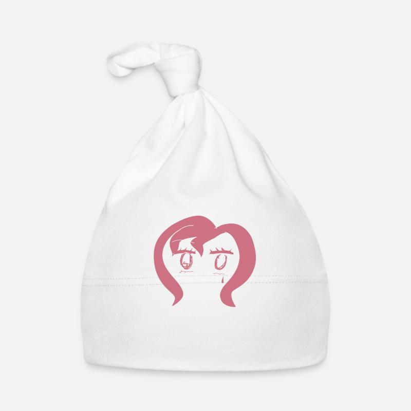cheveux roses Bonnet bio Bébé