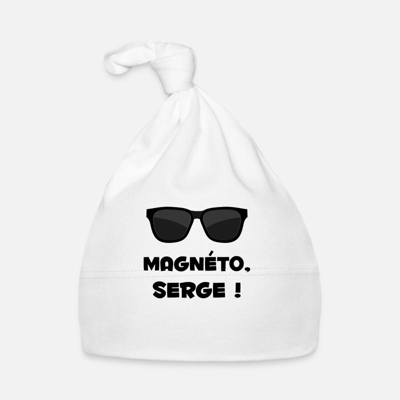 magnetoserge - Bonnet bio Bébé - blanc