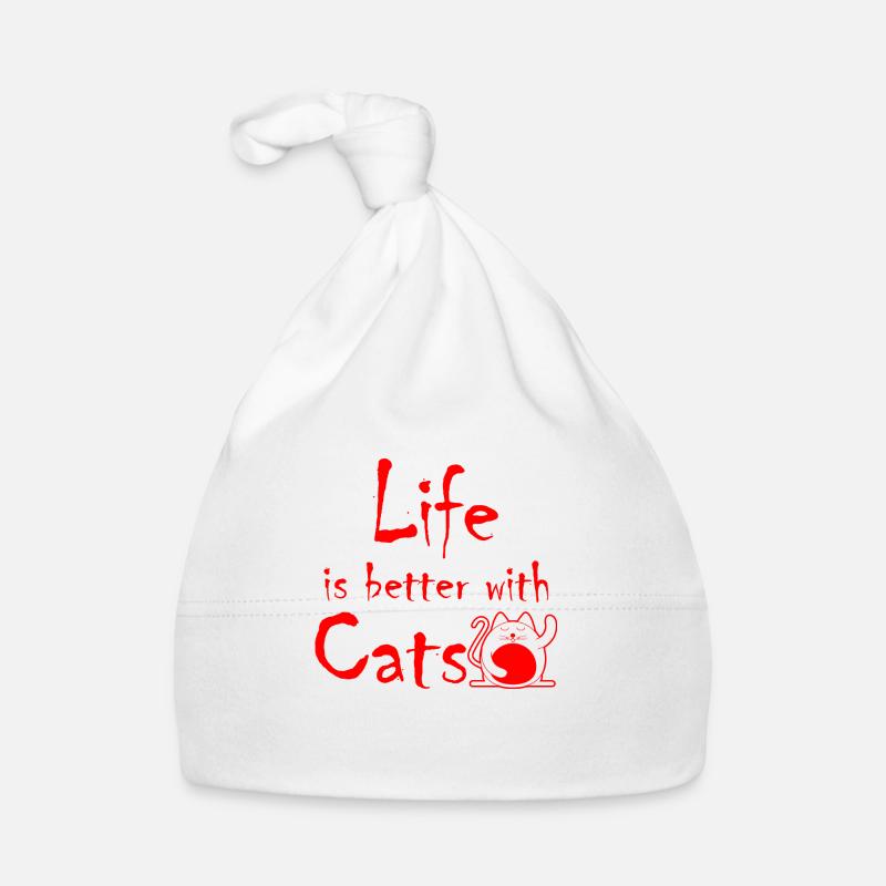 Chat Katze Bonnet bio Bébé