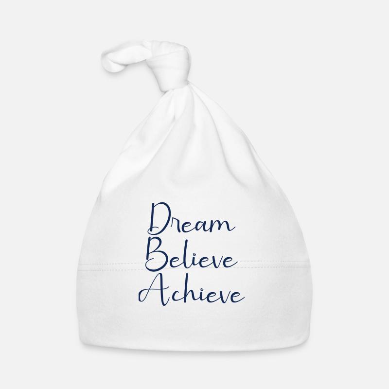 Rêve Croire Réaliser Bonnet bio Bébé