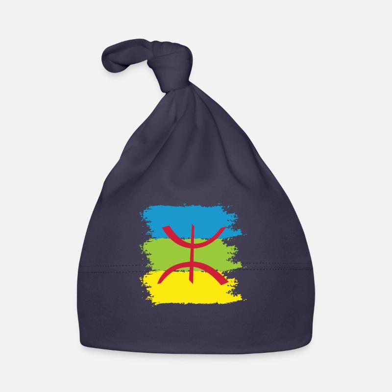 Drapeau Amazigh Bonnet bio Bébé
