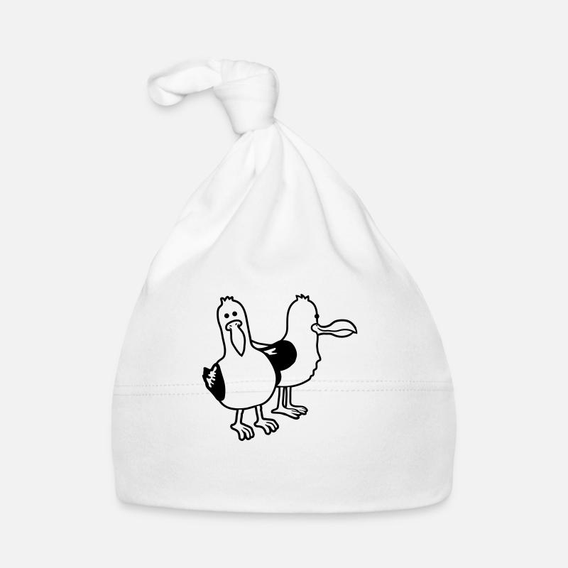 Équipe 2 drôles de mouettes Bonnet bio Bébé