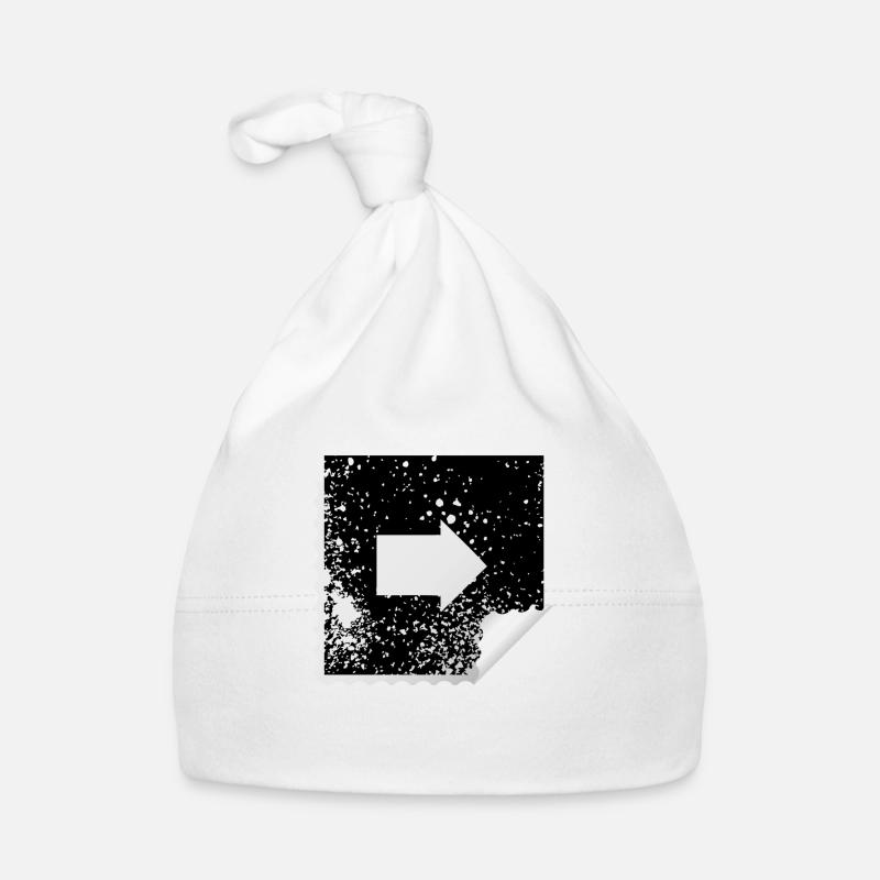 Sticker Arrow Organic Baby Cap