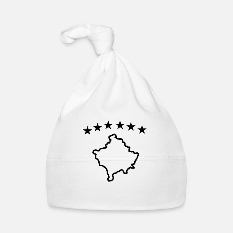 Kosovo Baby Bio-Mütze