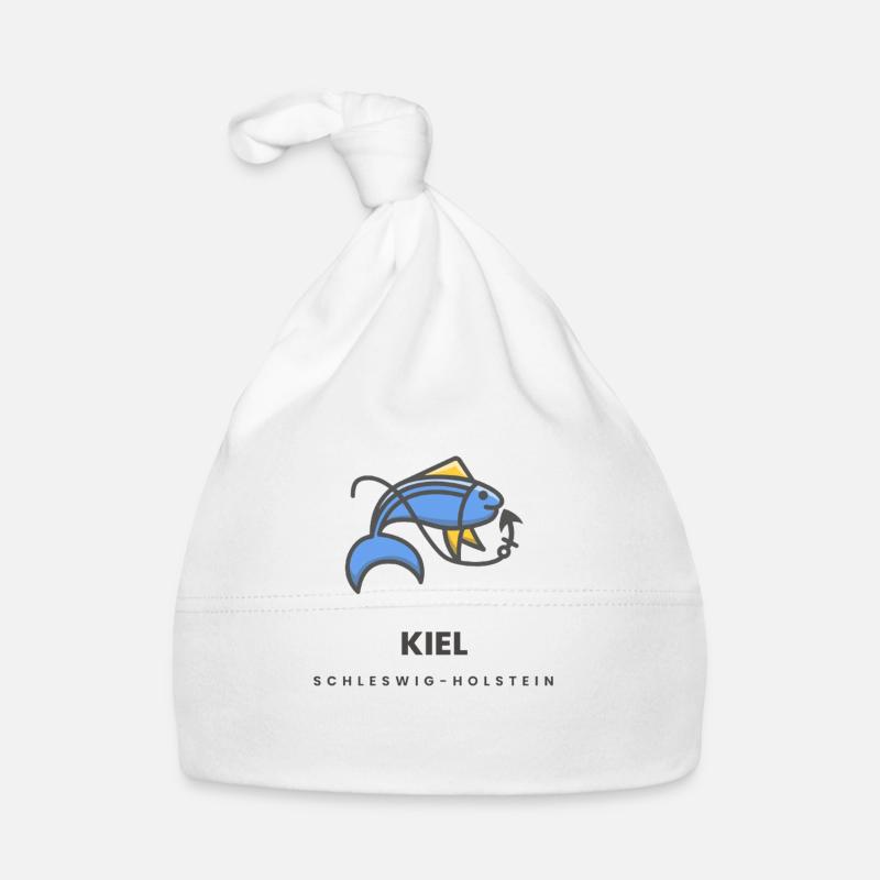 Kiel Schleswig Holstein Baby Bio-Mütze