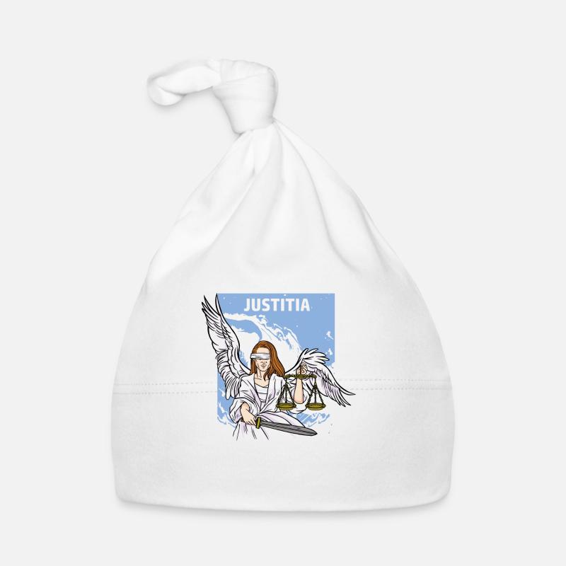 Déesse de la Justice Justice Justice Cour Bonnet bio Bébé
