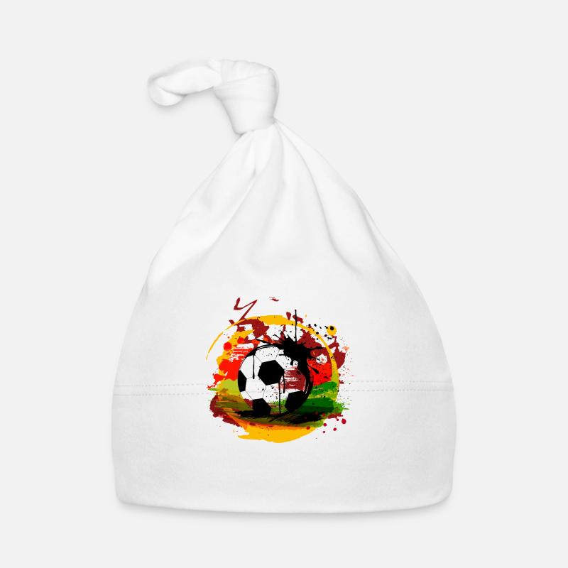 Football Germany Organic Baby Cap