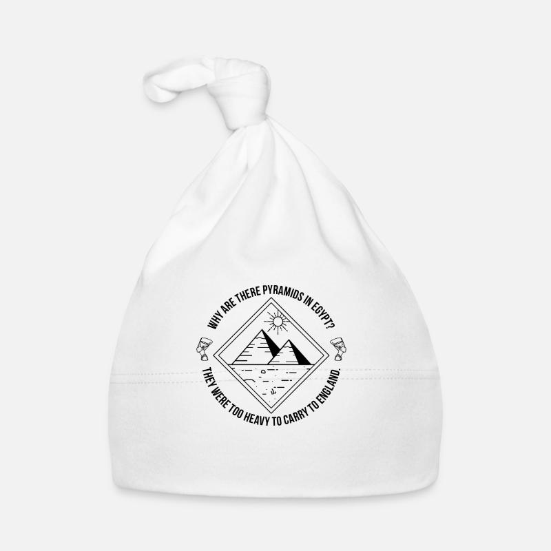 Why Are There Pyramids in Egypt Organic Baby Cap
