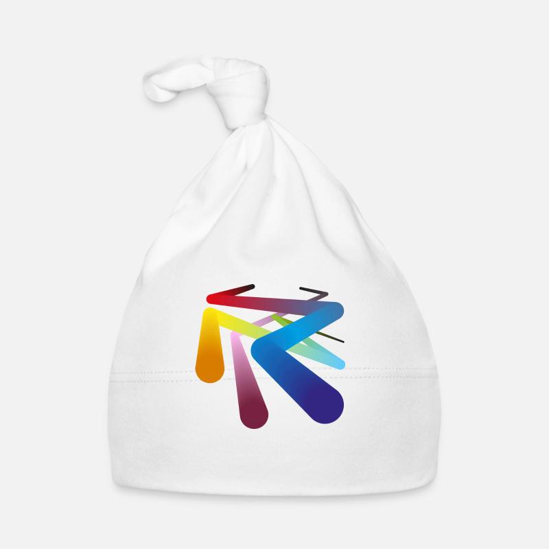 Colors pipelines Organic Baby Cap