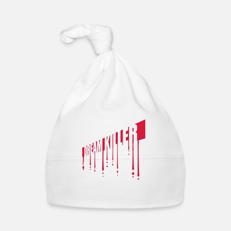 dream killer Pessimisten Zitat Baby Bio-Mütze