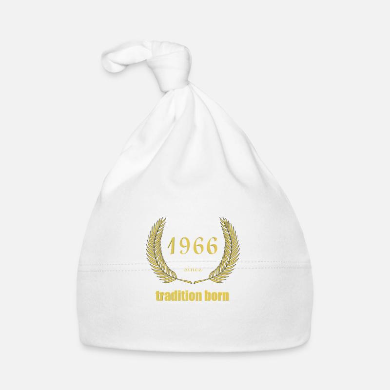 Tradition Born 1966 Baby Bio-Mütze