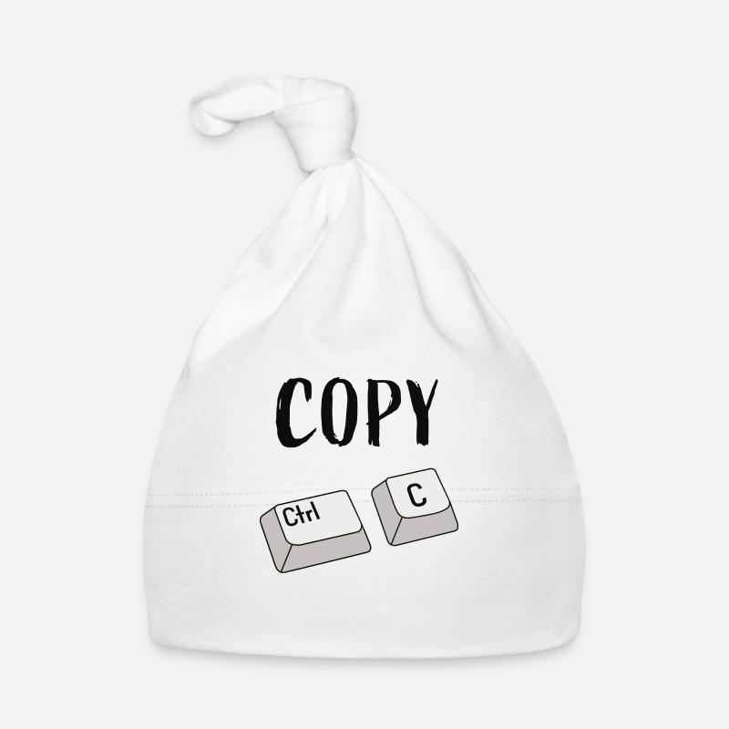 Ctrl C Copier Bonnet bio Bébé