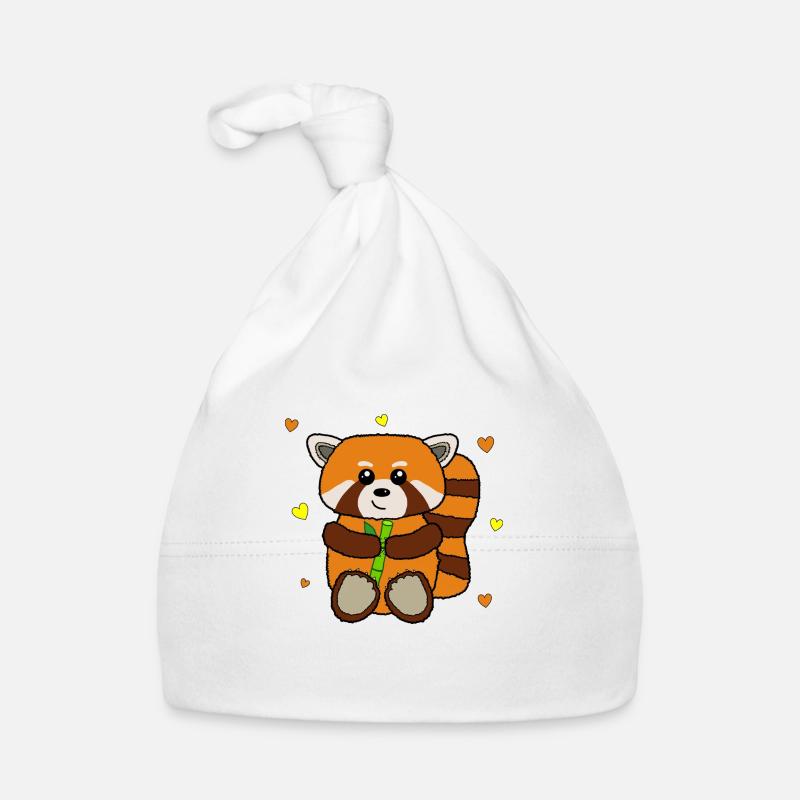Red Panda Organic Baby Cap