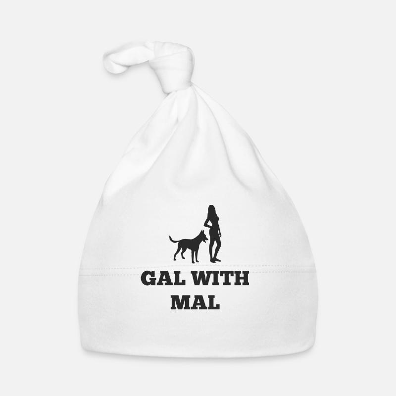 Gal avec Mal - Berger Belge Malinois Bonnet bio Bébé
