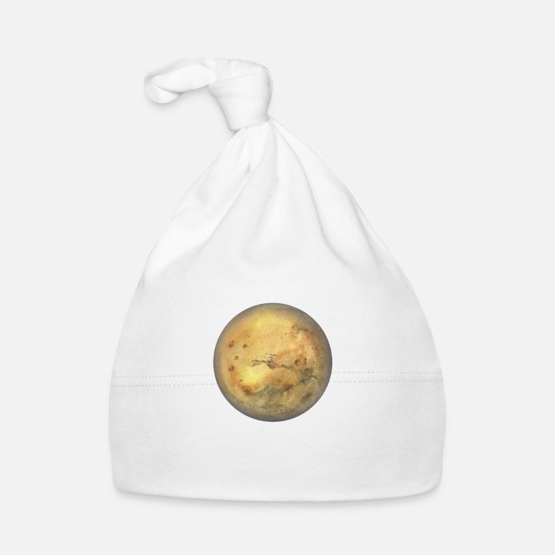 Planet Mars Baby Bio-Mütze