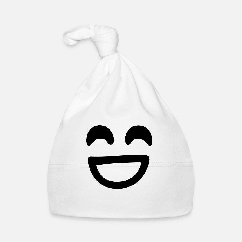 Smile Face Vector Bonnet bio Bébé