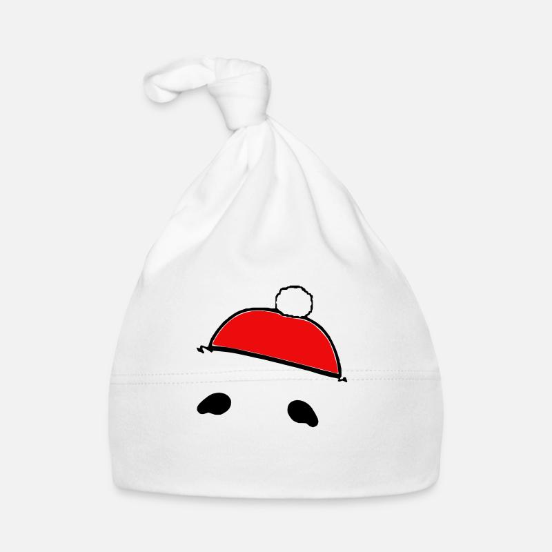 Sloth Christmas Cute Sloth Vector 4 Organic Baby Cap