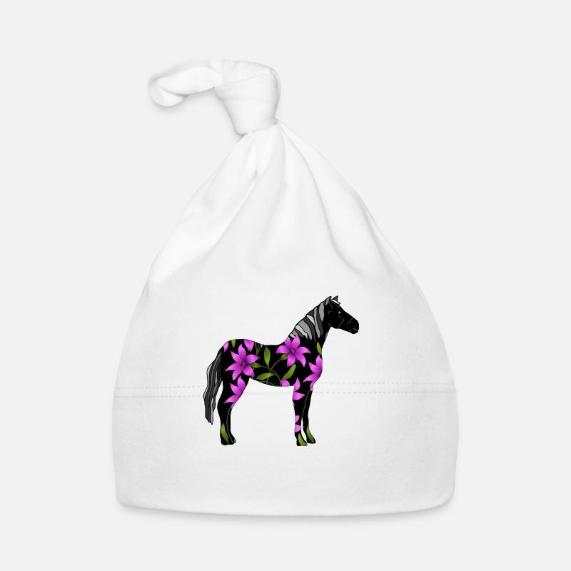 Pferd Baby Bio-Mütze