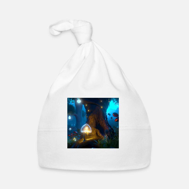 Magical forest Organic Baby Cap