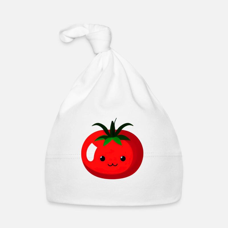 Tomato Comic Tomato Sweet Cartoon 4 Organic Baby Cap