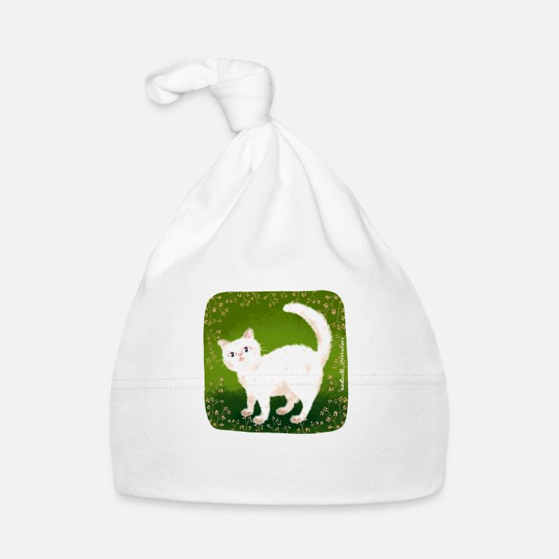 chat mignon Bonnet bio Bébé