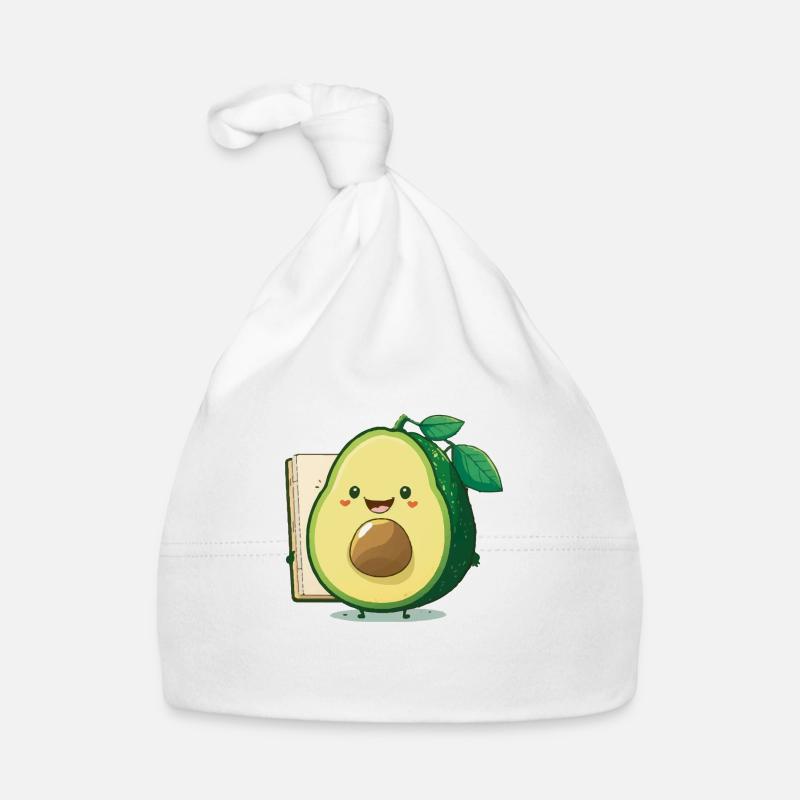 huum l'avocat - Bonnet bio Bébé - blanc