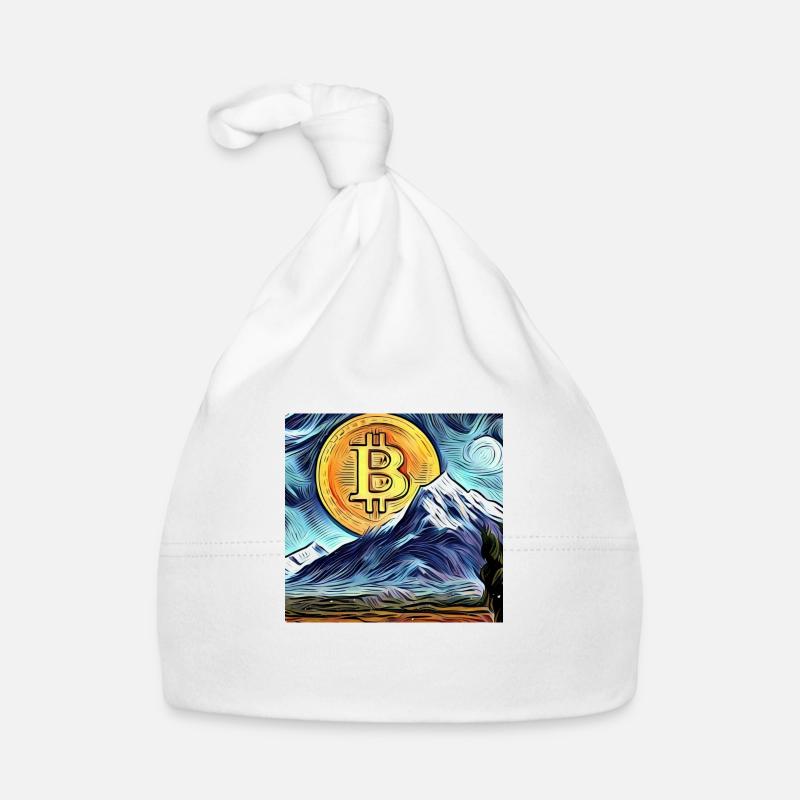 Bitcoin + Nature Baby Bio-Mütze