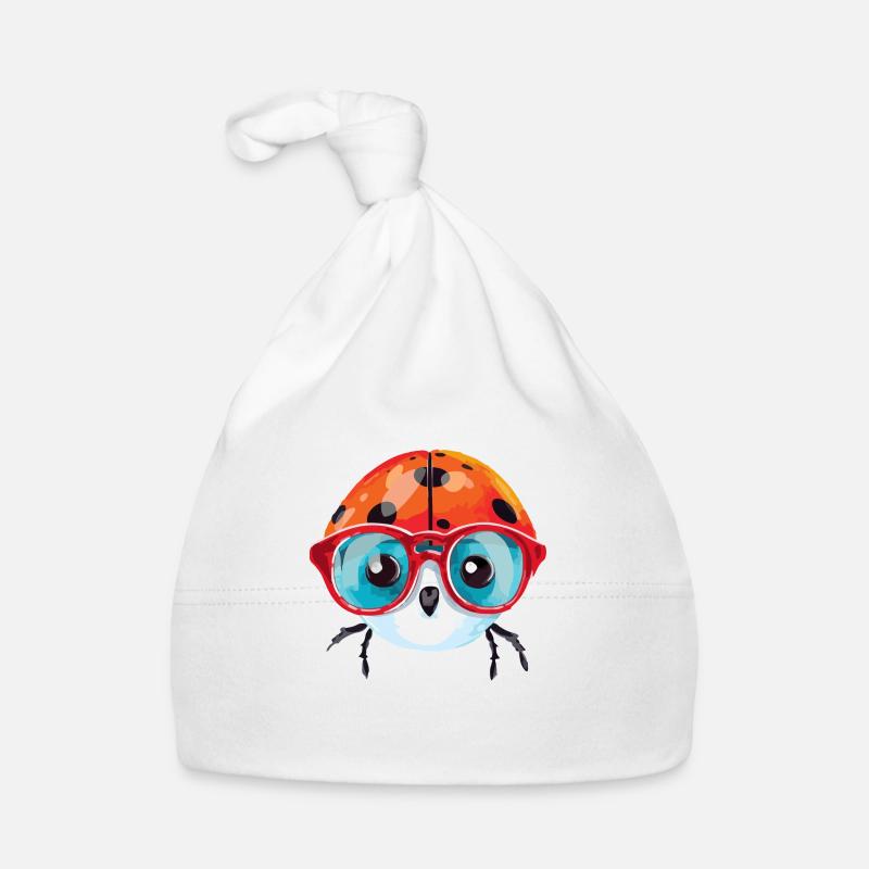 Lili la coccinnelle Bonnet bio Bébé