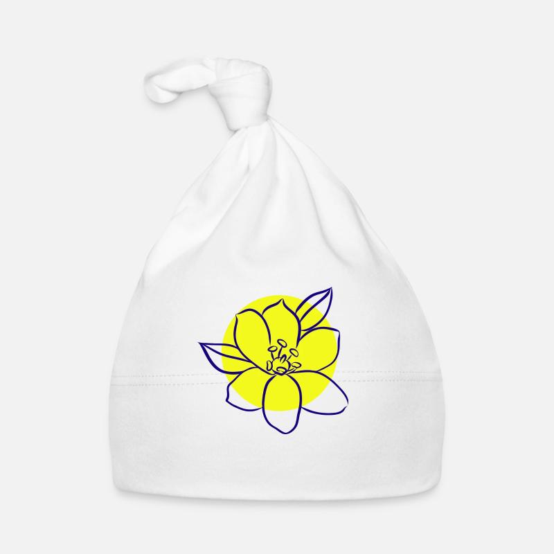 Fleur Plante à fleurs Bonnet bio Bébé