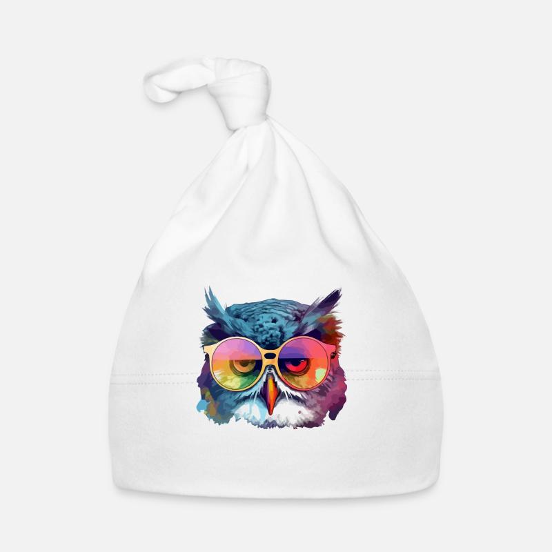 Ouzou la chouette Bonnet bio Bébé