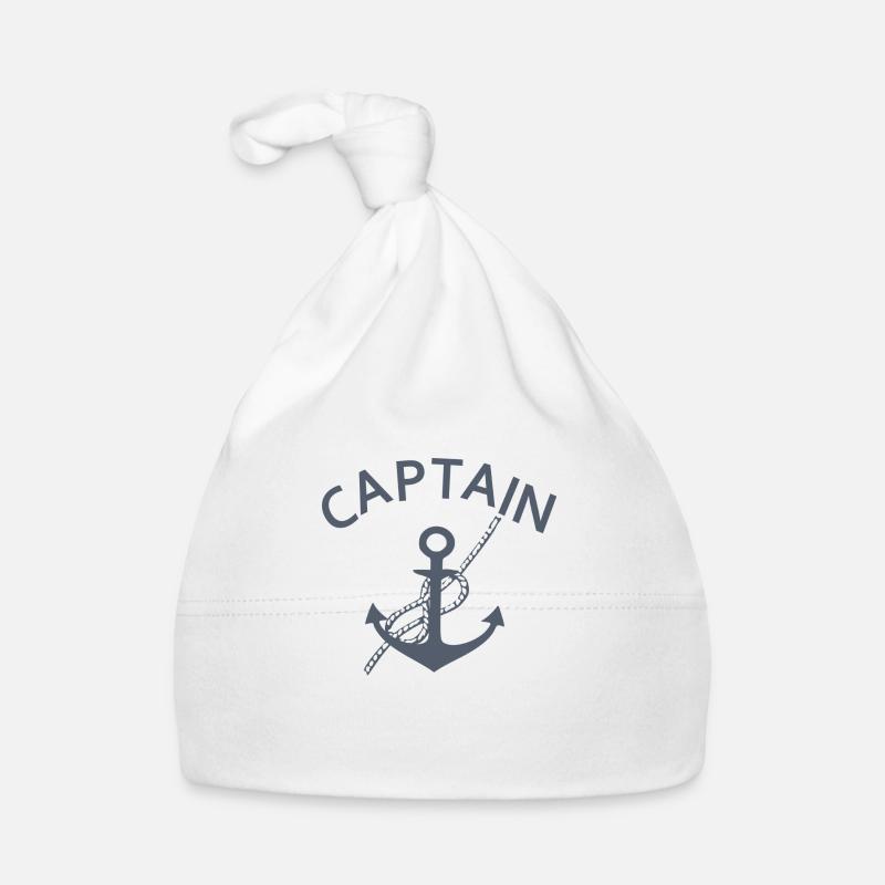 BOAT CAPTAIN Organic Baby Cap