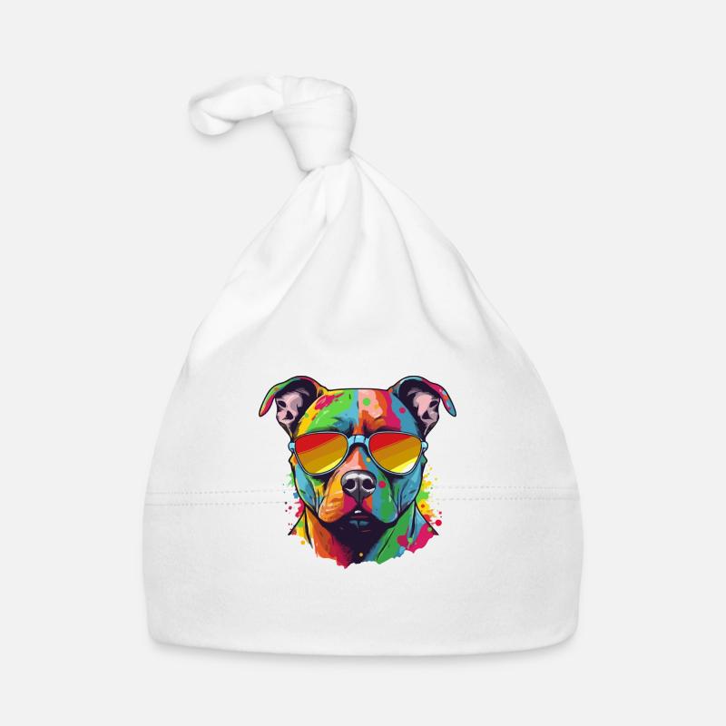 Zar le pitbull Bonnet bio Bébé