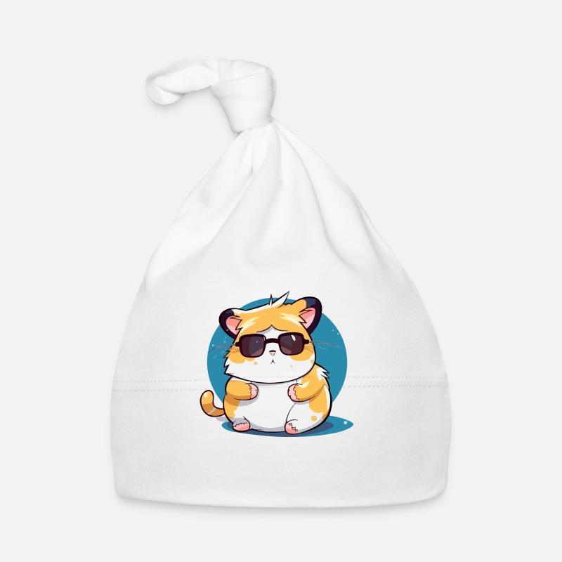 Kikoi the hamster Organic Baby Cap