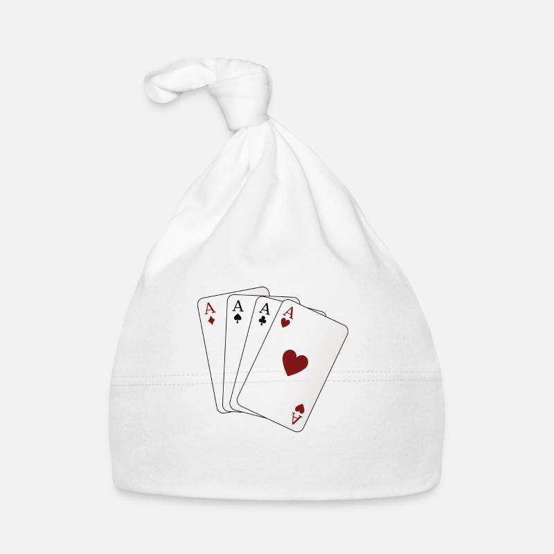 Playing Cards Ace Organic Baby Cap