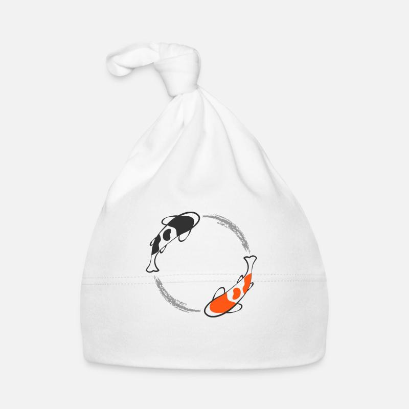 Koi Fish Organic Baby Cap