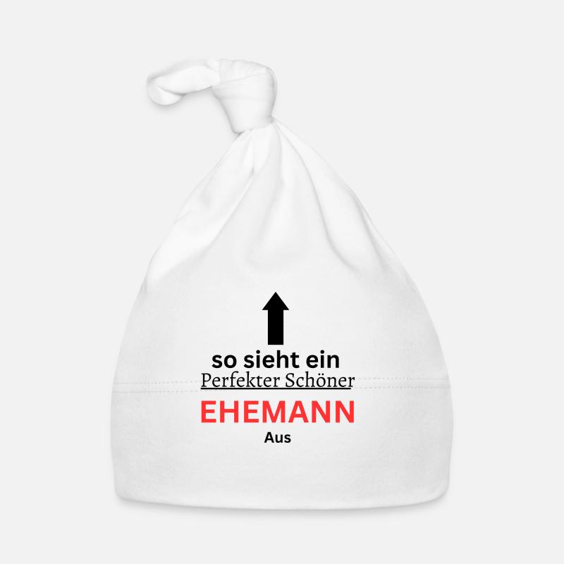 Der perfekte Ehemann Baby Bio-Mütze