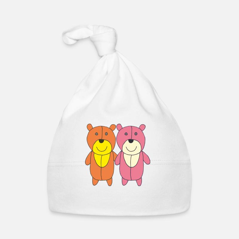 bären freunde 2 Baby Bio-Mütze