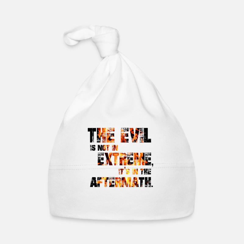 Le mal n’est pas dans les extrêmes, il est dans l’après-temps Bonnet bio Bébé