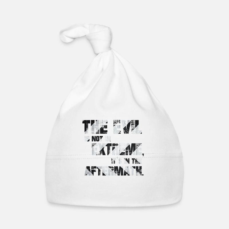 Le mal n’est pas dans les extrêmes, il est dans l’après-temps Bonnet bio Bébé