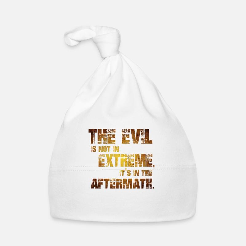 Le mal n’est pas dans les extrêmes, il est dans l’après-temps Bonnet bio Bébé