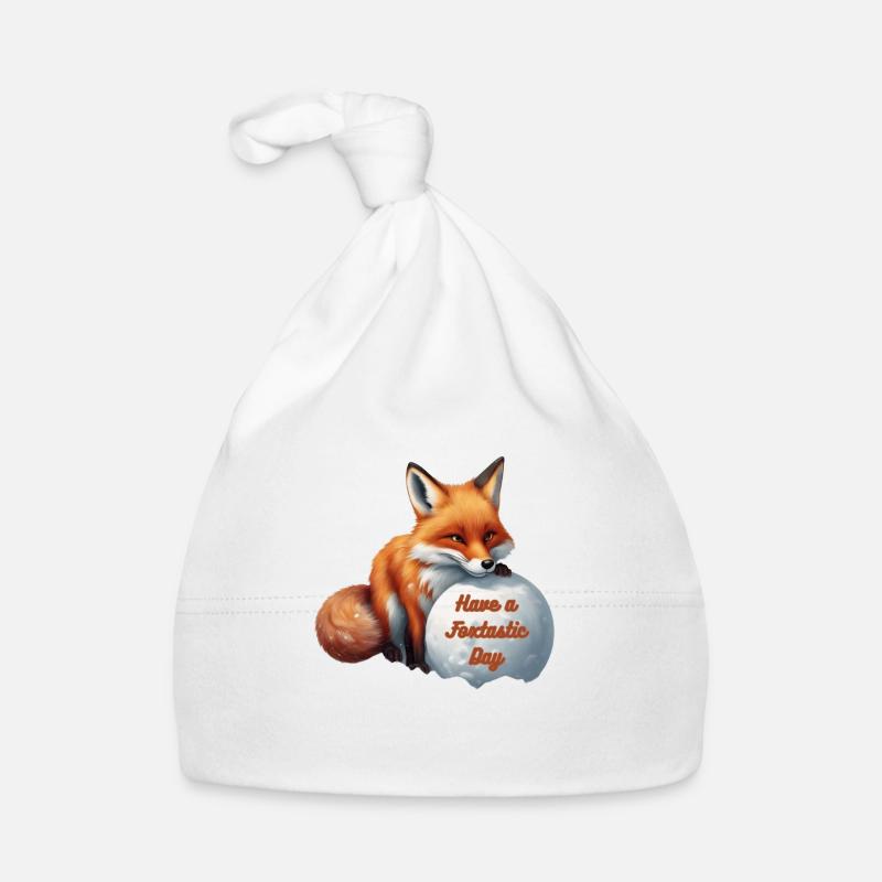 Passez une journée Foxtastic Bonnet bio Bébé